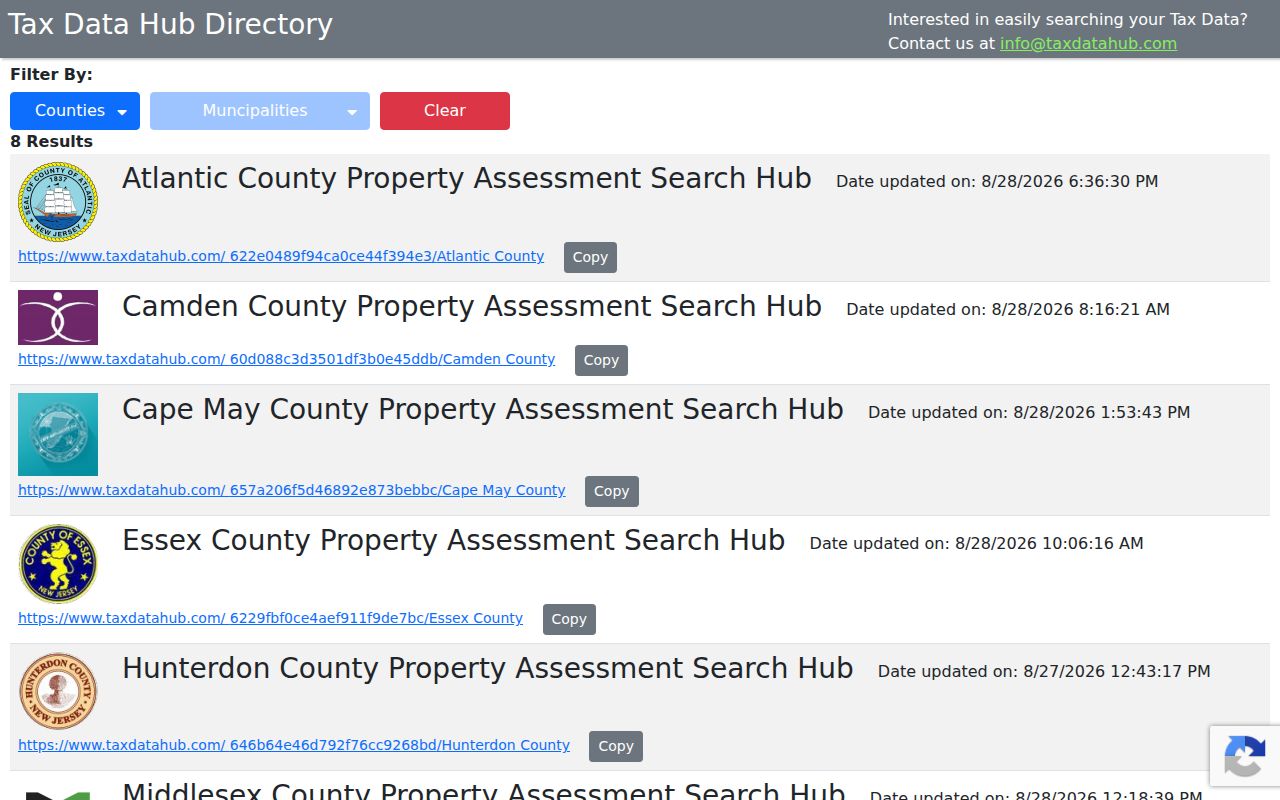 Hamilton Township residents directory assessment search destination